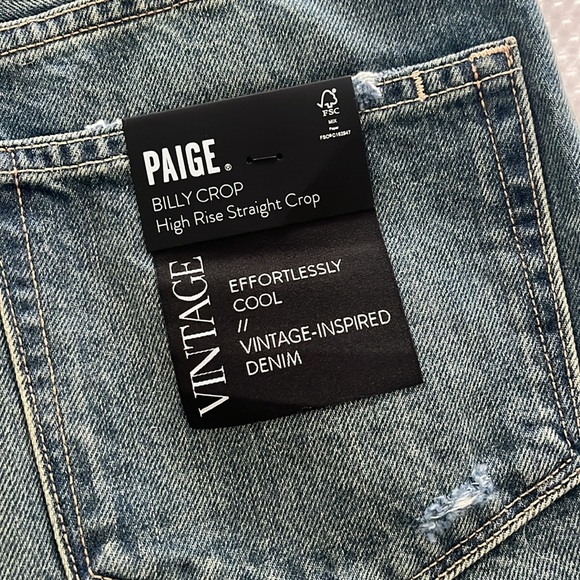 Paige Billy top Button Jeans The Roxy size26 - Picture 5 of 6